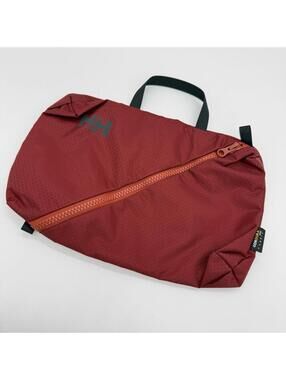 Helly Hansen Cordura Travel Pouch Red Grid Ripstop Utility Bag Small Camp Hike